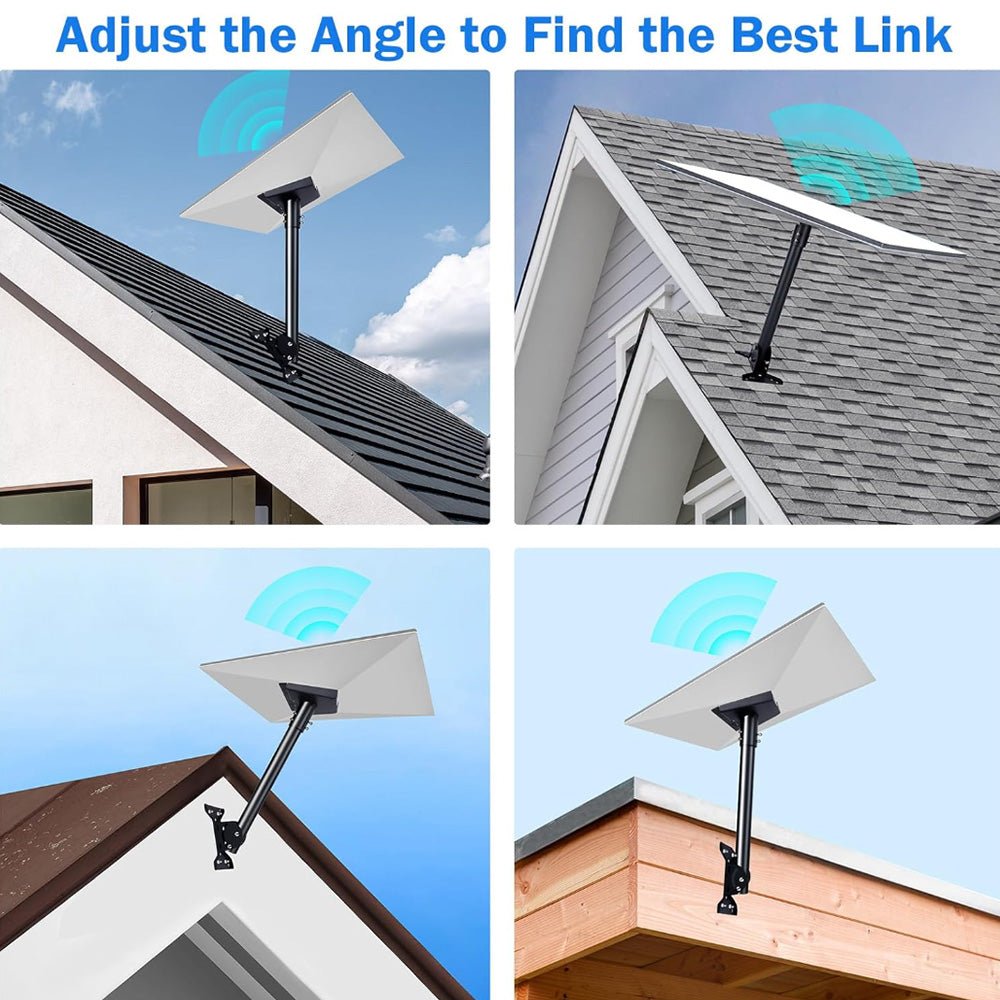 Adjustable Roof Pole Mount Kit for Starlink Standard 4/4X thumbnail 7