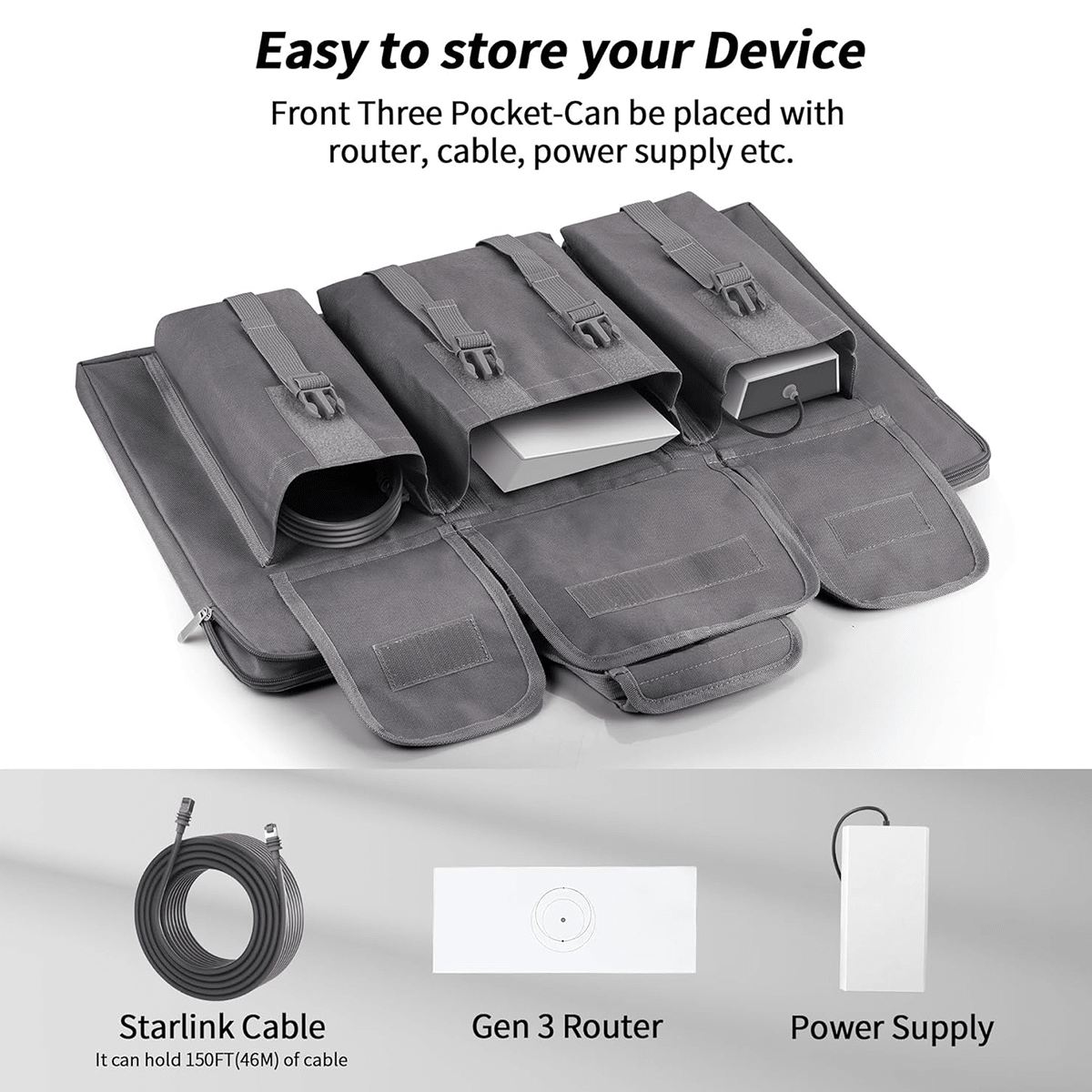 Carrying Bag -Fits Dish and Accessories for Starlink Standard 4/4X thumbnail 2