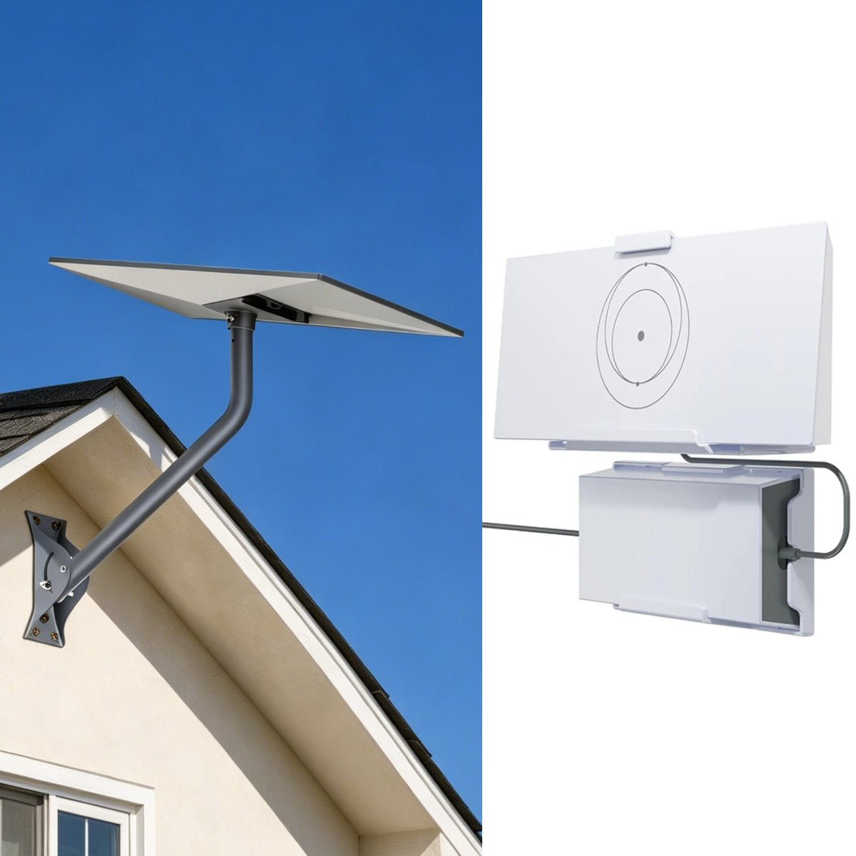26" Adjustable Wall Mount Kit with Router & for Starlink Standard 4/4X thumbnail 15