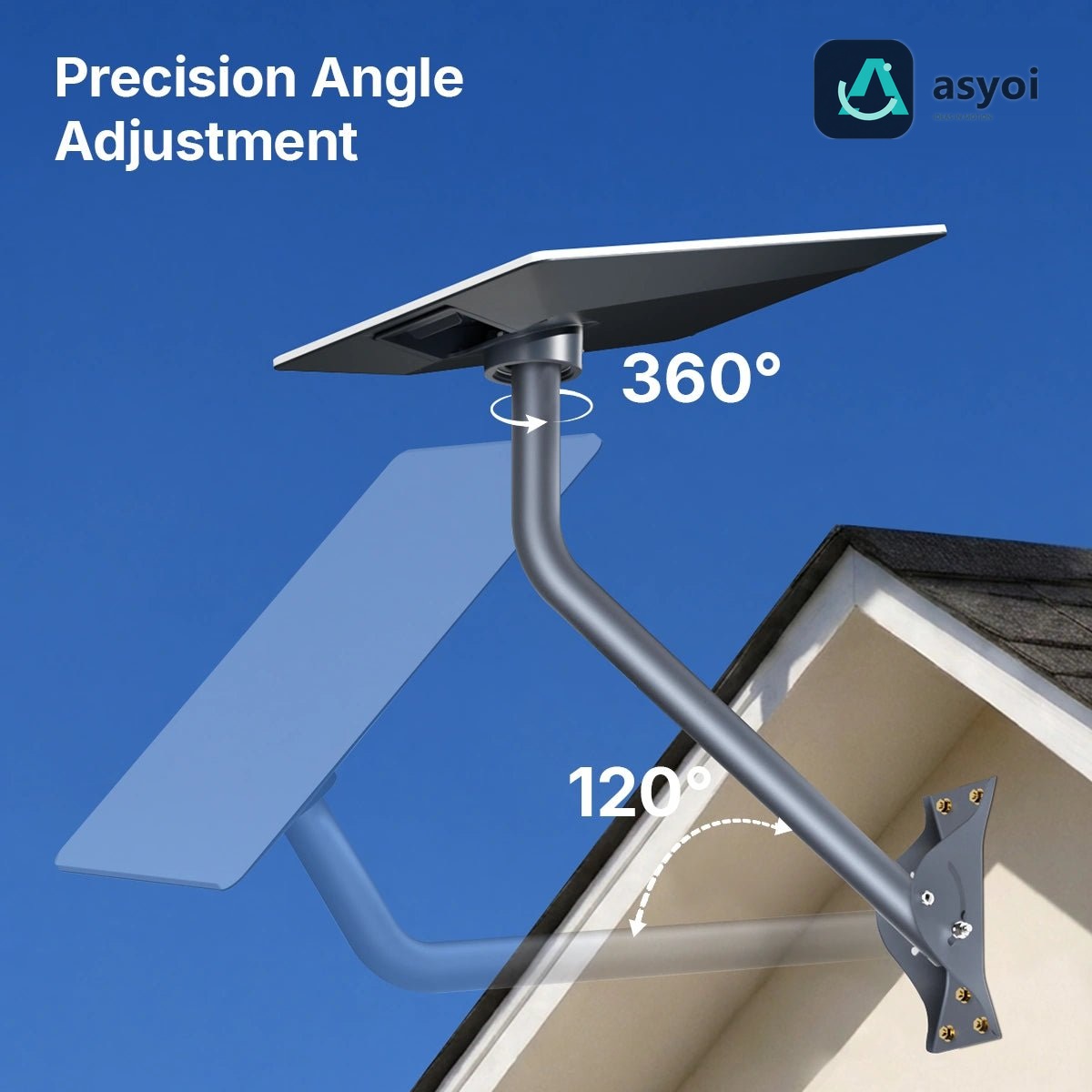 25-Inch Adjustable Wall & Roof Mount for Starlink V5 thumbnail 3