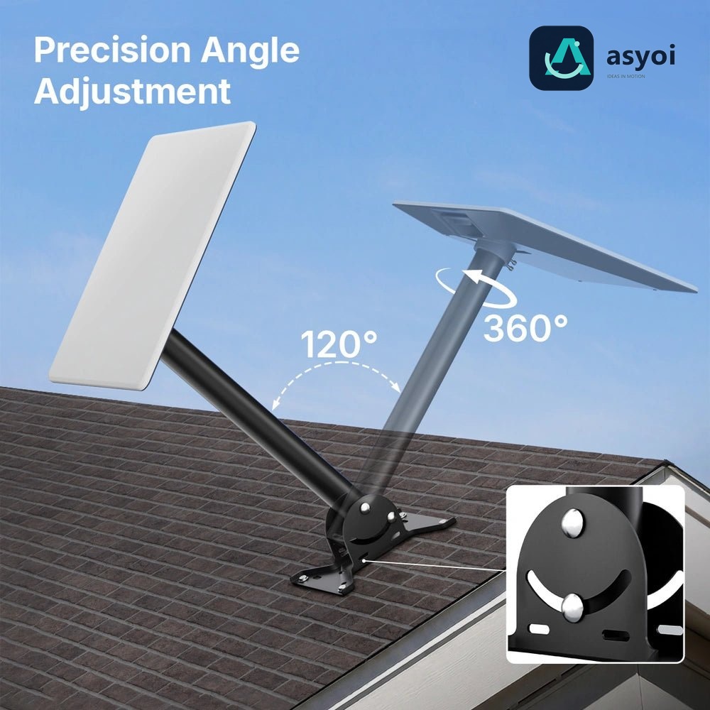 Adjustable Roof Pole Mount Kit for Starlink V5 thumbnail 3